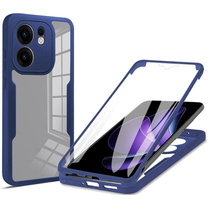 Cover til Oppo Reno13 FS 5G / Reno13 F 4G / Reno13 F, Techsuit, ColorVerse 360, Blå