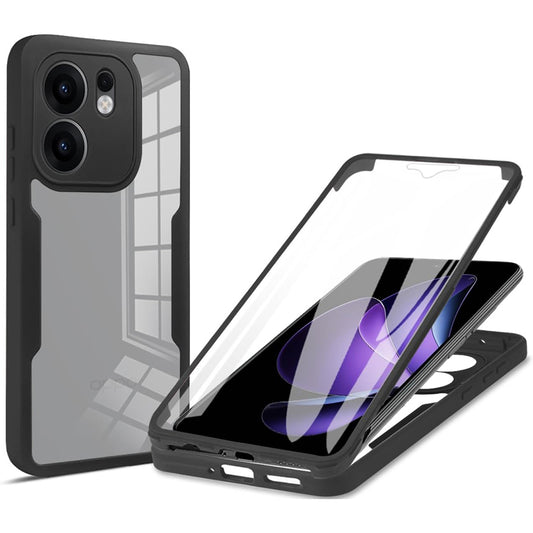 Cover til Oppo Reno13 FS 5G / Reno13 F 4G / Reno13 F, Techsuit, ColorVerse 360, Sort
