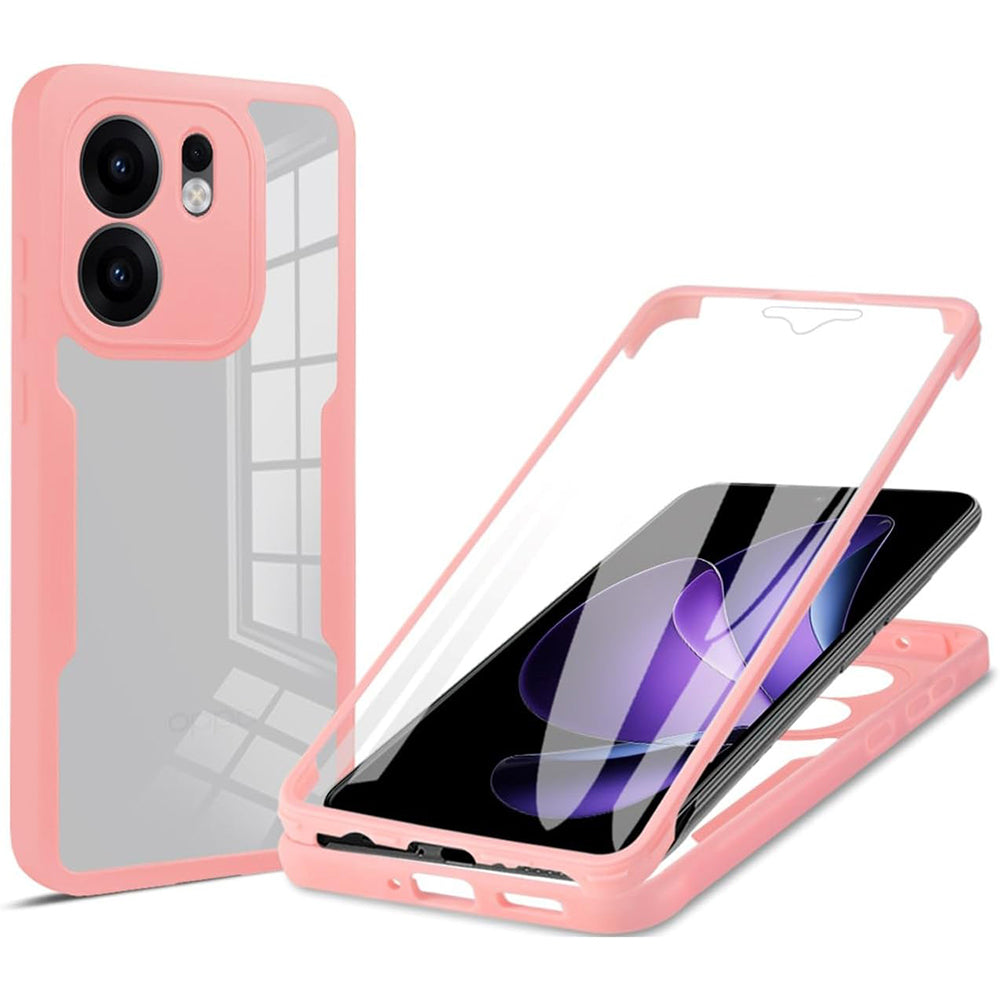 Cover til Oppo Reno13 FS 5G / Reno13 F 4G / Reno13 F, Techsuit, ColorVerse 360, Pink