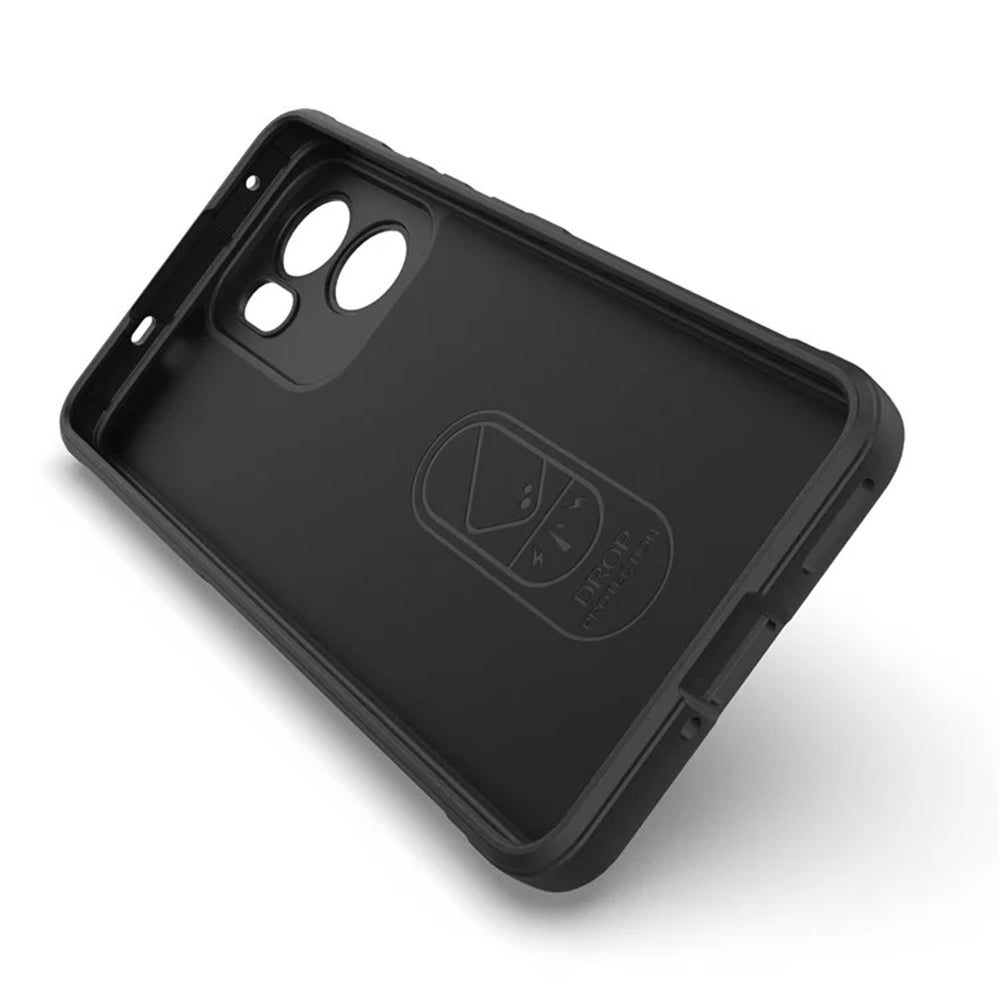 Cover til Oppo Reno13 FS 5G / Reno13 F 4G / Reno13 F, Techsuit, Magic Shield, Sort