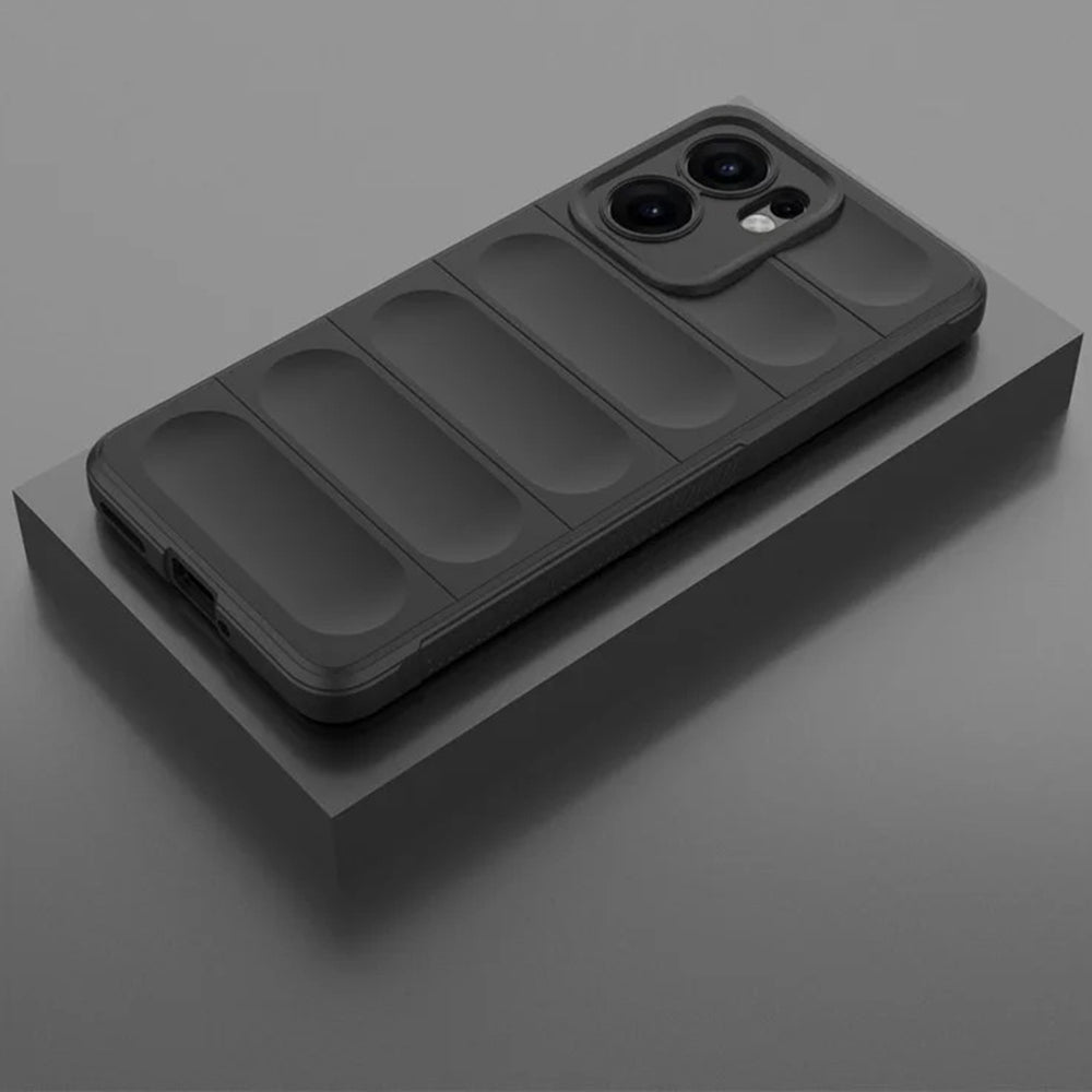Cover til Oppo Reno13 FS 5G / Reno13 F 4G / Reno13 F, Techsuit, Magic Shield, Sort