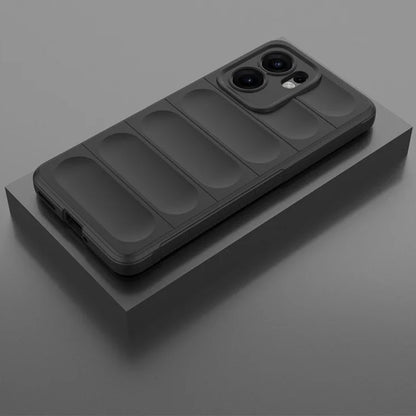 Cover til Oppo Reno13 FS 5G / Reno13 F 4G / Reno13 F, Techsuit, Magic Shield, Sort