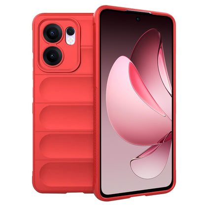 Cover til Oppo Reno13 FS 5G / Reno13 F 4G / Reno13 F, Techsuit, Magic Shield, Rød