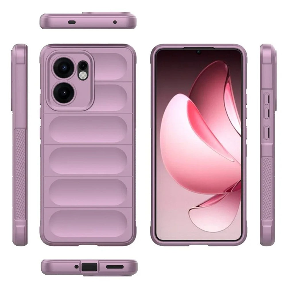 Cover til Oppo Reno13 FS 5G / Reno13 F 4G / Reno13 F, Techsuit, Magic Shield, Rød