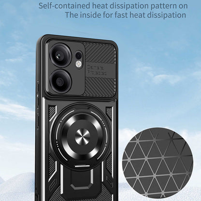Cover til Oppo Reno13 FS 5G / Reno13 F 4G / Reno13 F, Techsuit, RuggedCam, Lilla
