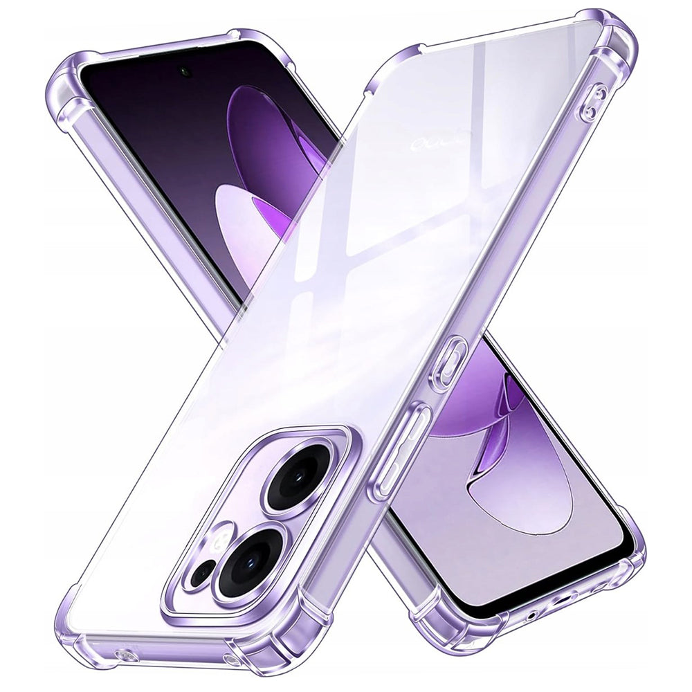 Case for Oppo Reno13 FS 5G / Reno13 F 4G / Reno13 F, Techsuit, Shockproof Clear, Transparent