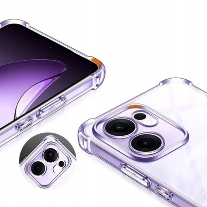 Case for Oppo Reno13 FS 5G / Reno13 F 4G / Reno13 F, Techsuit, Shockproof Clear, Transparent
