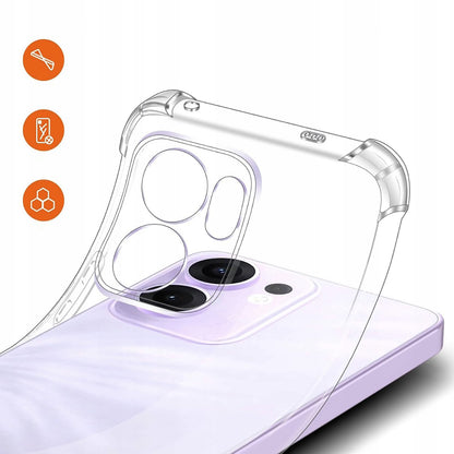 Case for Oppo Reno13 FS 5G / Reno13 F 4G / Reno13 F, Techsuit, Shockproof Clear, Transparent
