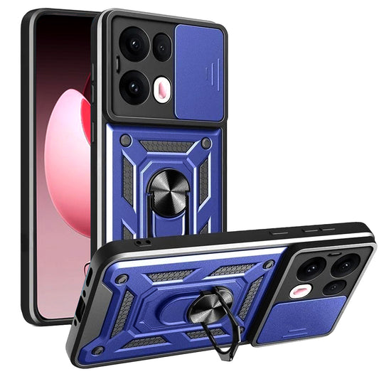 Cover til Oppo Reno13 Pro, Techsuit, CamShield, Blå