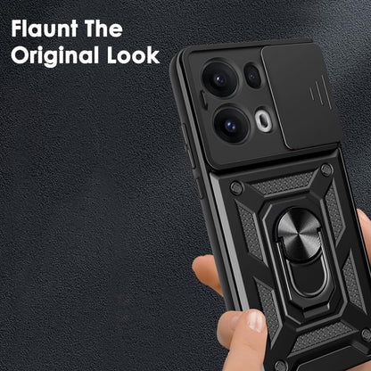 Cover til Oppo Reno13 Pro, Techsuit, CamShield, Blå