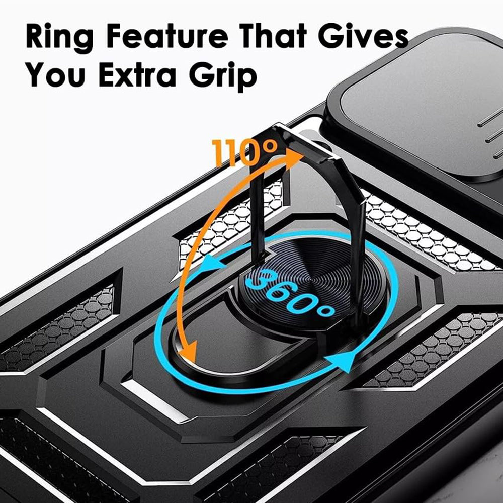 Cover til Oppo Reno13 Pro, Techsuit, CamShield, Blå