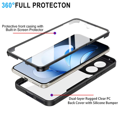 Cover til Oppo Reno13 Pro, Techsuit, ColorVerse 360, Pink