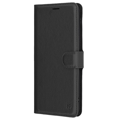 Cover til Oppo Reno13 Pro, Techsuit, Leather Folio, Sort