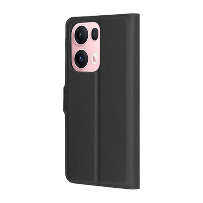 Cover til Oppo Reno13 Pro, Techsuit, Leather Folio, Sort