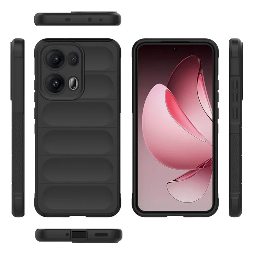Cover til Oppo Reno13 Pro, Techsuit, Magic Shield, Sort
