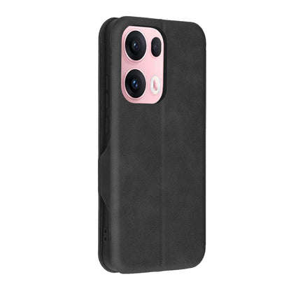 Cover til Oppo Reno13 Pro, Techsuit, Safe Wallet Plus, Sort
