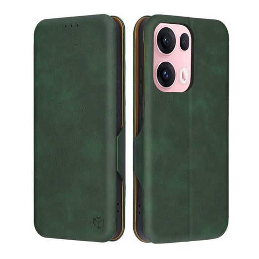 Cover til Oppo Reno13 Pro, Techsuit, Safe Wallet Plus, Grøn