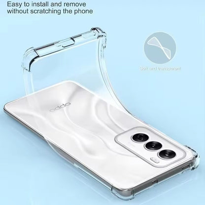 Cover til Oppo Reno13 Pro, Techsuit, Stødabsorberende Klar, Transparent