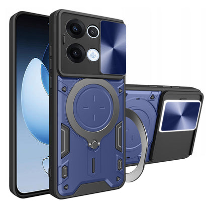 Cover til Oppo Reno13, Techsuit, CamGuard Pro, Blå