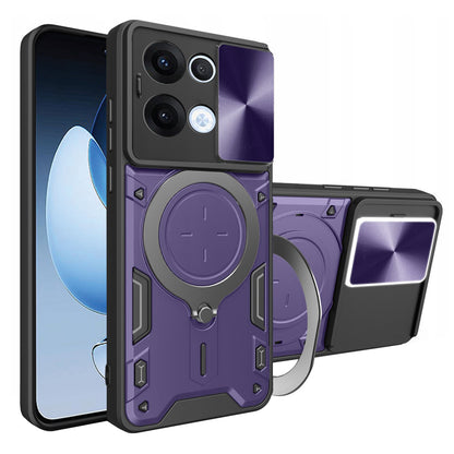 Cover til Oppo Reno13, Techsuit, CamGuard Pro, Lilla
