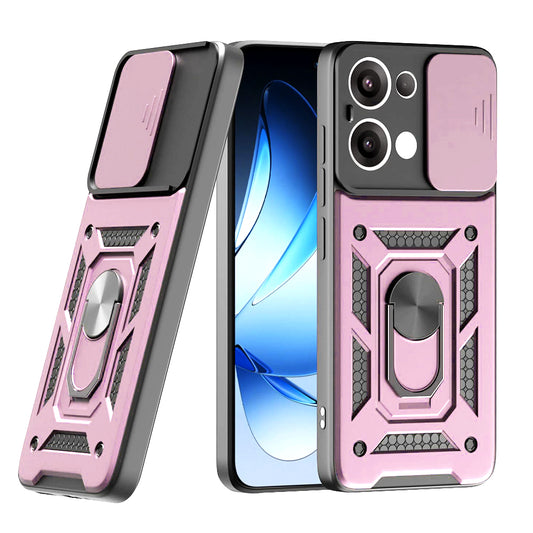 Cover til Oppo Reno13, Techsuit, CamShield, Pink