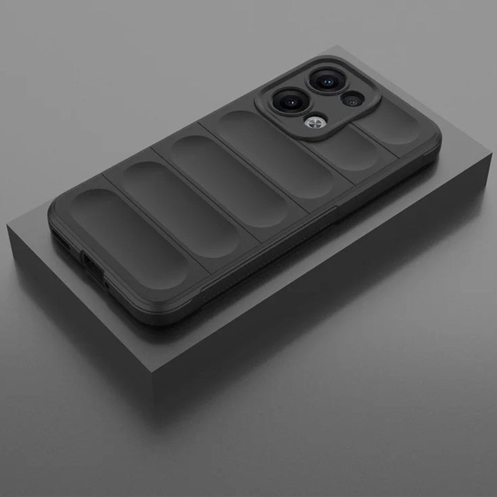 Cover til Oppo Reno13, Techsuit, Magic Shield, Sort