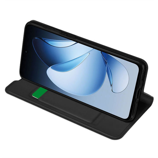 Cover til Oppo Reno13, Techsuit, Magskin Book, Sort
