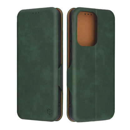 Cover til Oppo Reno13, Techsuit, Safe Wallet Plus, Grøn