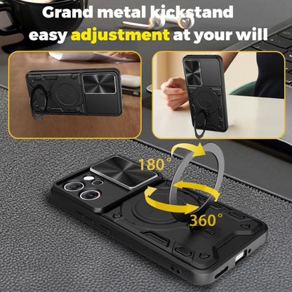 Cover til Oppo Reno14 FS 5G / Reno14 F, Techsuit, CamGuard Pro, Lilla