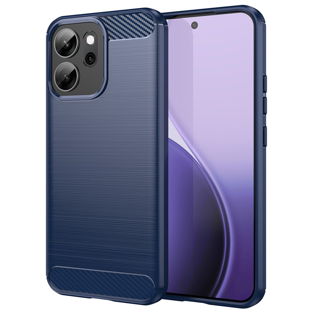 Cover til Oppo Reno14 FS 5G / Reno14 F, Techsuit, Carbon, Blå