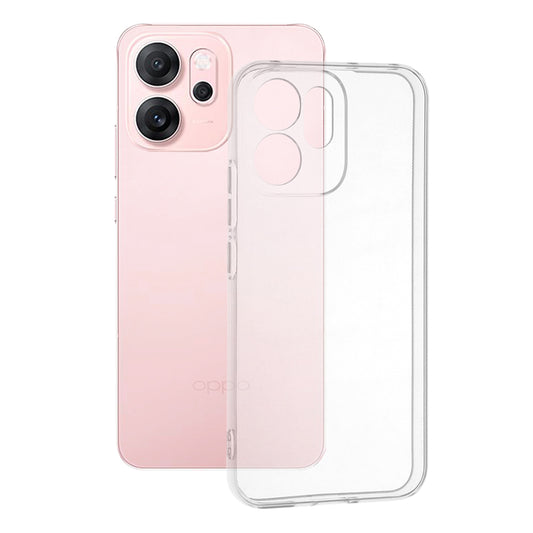 Cover til Oppo Reno14 FS 5G / Reno14 F, Techsuit, Klar, Transparent