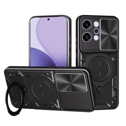 Cover til Oppo Reno14 Pro, Techsuit, CamGuard Pro, Sort
