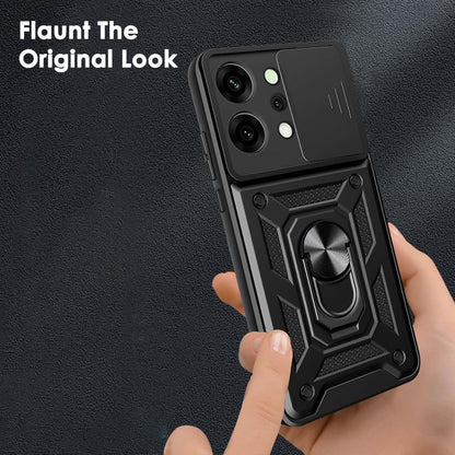 Cover til Oppo Reno14 Pro, Techsuit, CamShield, Sort