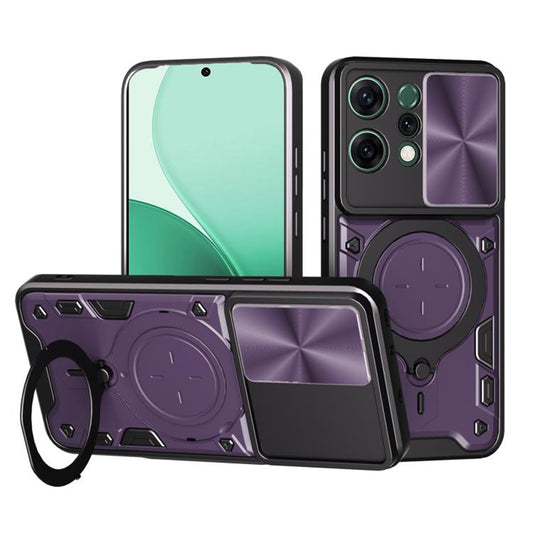 Etui til Oppo Reno14, Techsuit, CamGuard Pro, Lilla