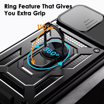 Etui til Oppo Reno14, Techsuit, CamShield, Blå