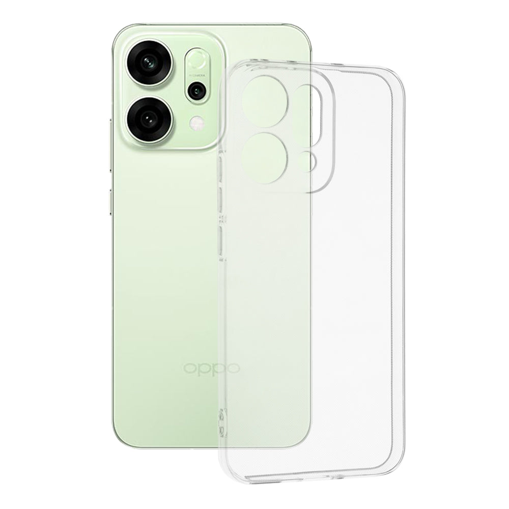 Cover til Oppo Reno14, Techsuit, Klar, Transparent