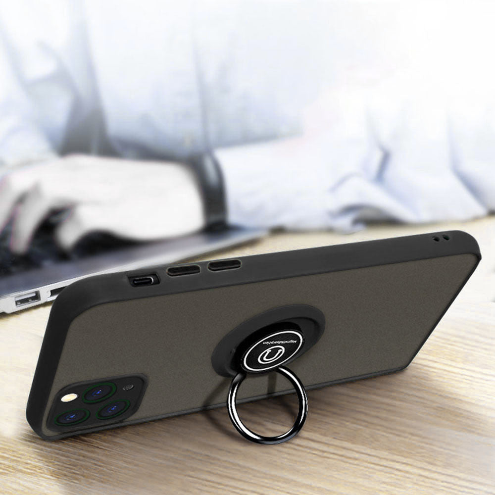 Etui til Oppo Reno14, Techsuit, Glinth, Sort