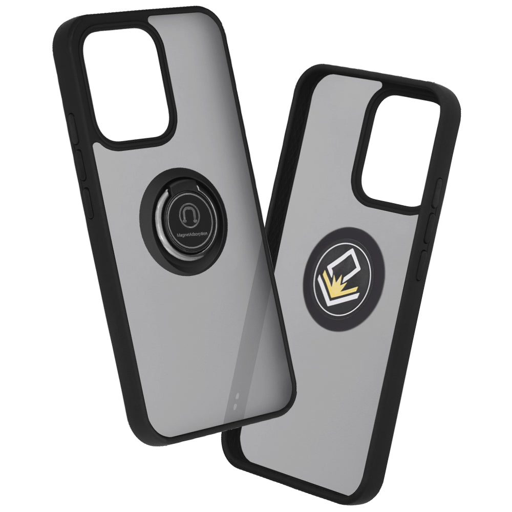 Etui til Oppo Reno14, Techsuit, Glinth, Sort