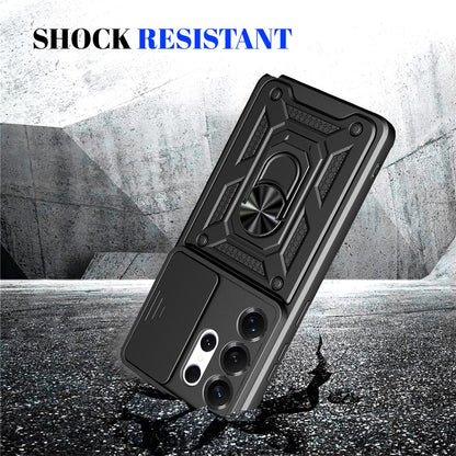 Etui til Oppo Reno15 FS / Reno15 F, Techsuit, CamShield, Blå