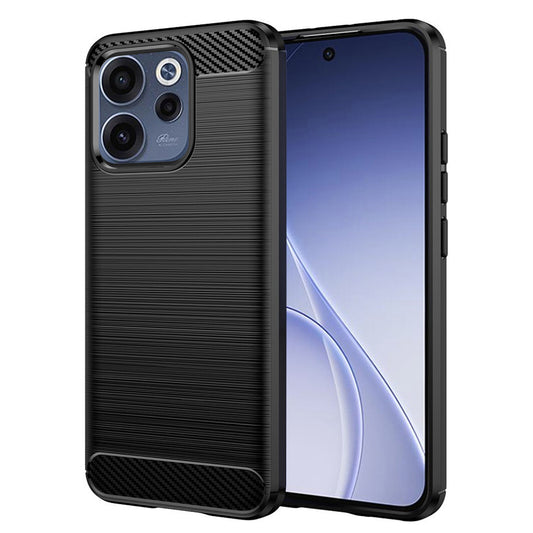 Etui til Oppo Reno15 FS / Reno15 F, Techsuit, Carbon, Sort