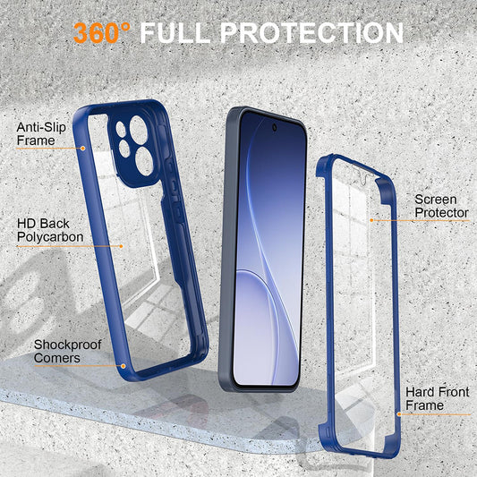 Case for Oppo Reno15 FS / Reno15 F, Techsuit, ColorVerse 360, Blue