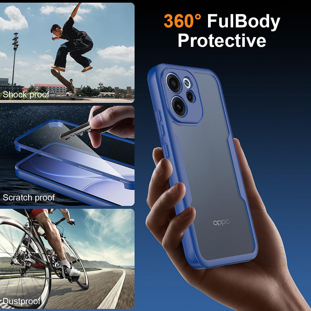 Etui til Oppo Reno15 FS / Reno15 F, Techsuit, ColorVerse 360, Sort