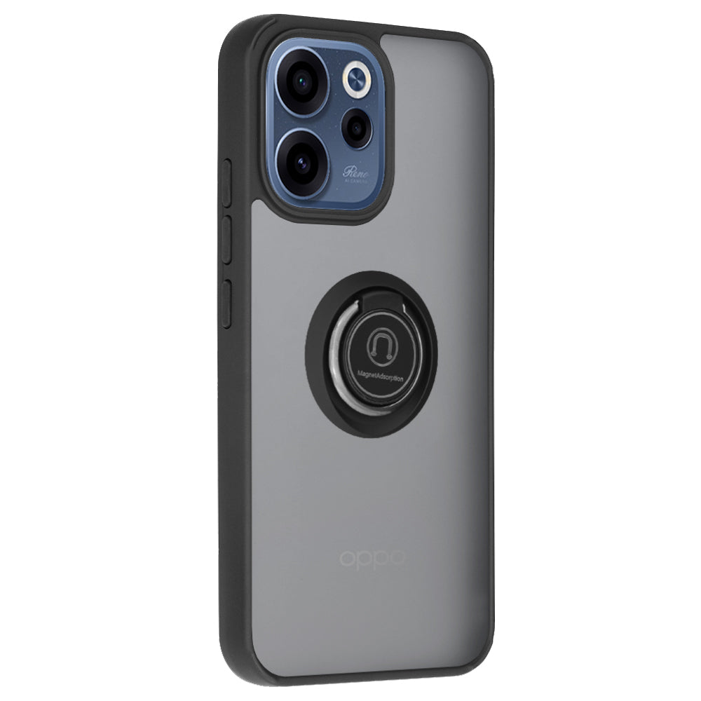Etui til Oppo Reno15 FS / Reno15 F, Techsuit, Glinth, Sort