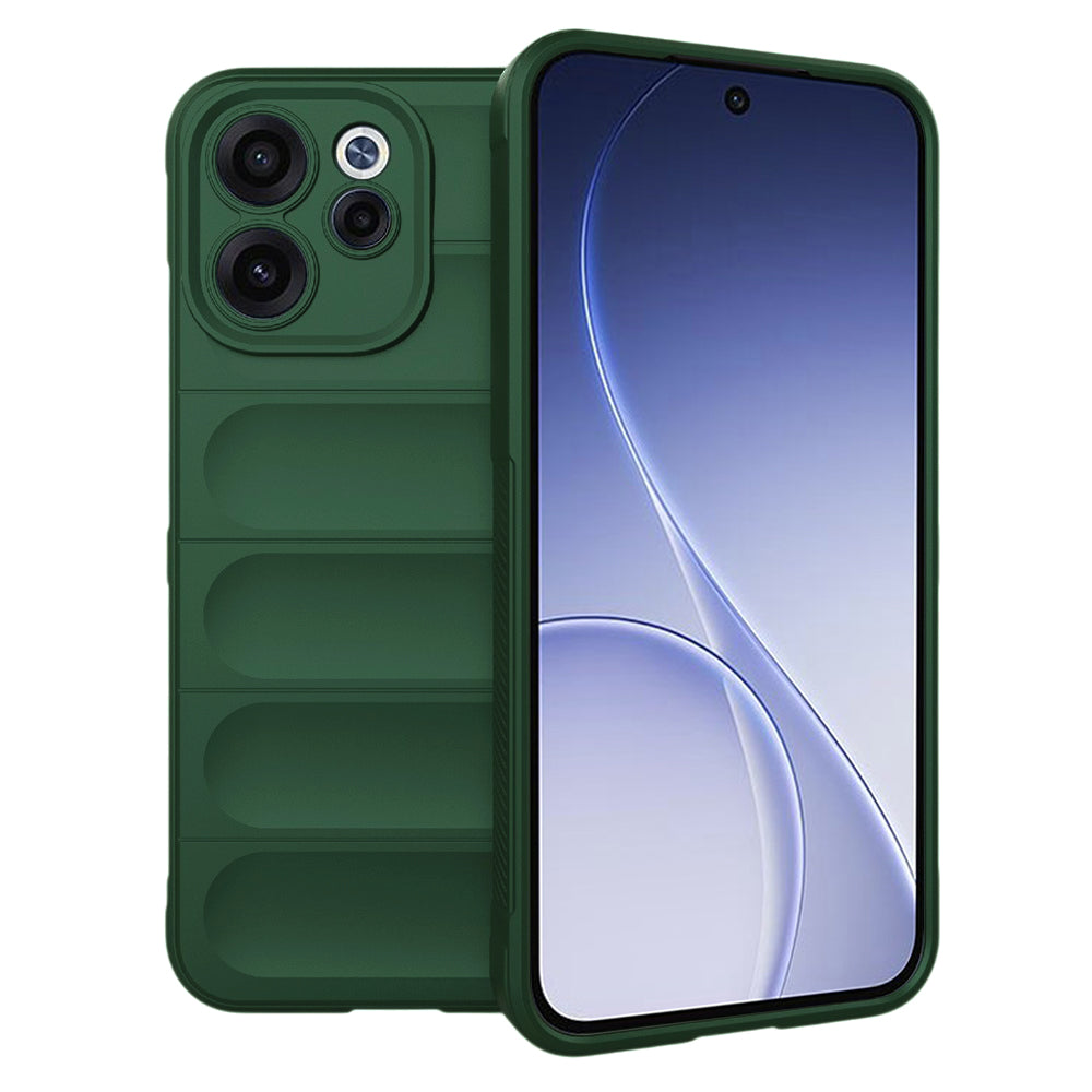 Cover til Oppo Reno15 FS / Reno15 F, Techsuit, Magic Shield, Grøn