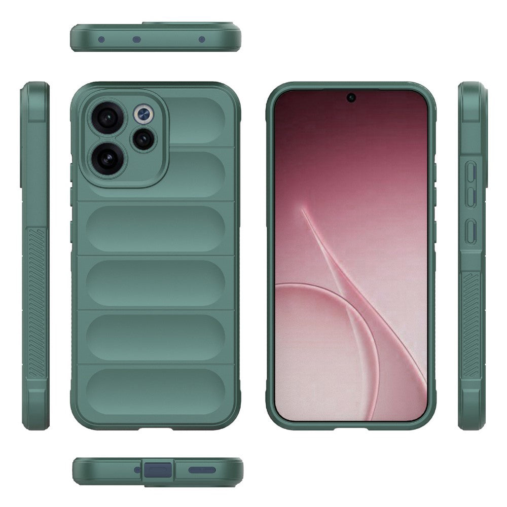 Cover til Oppo Reno15 FS / Reno15 F, Techsuit, Magic Shield, Grøn