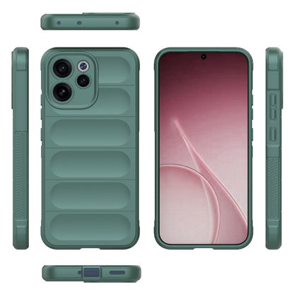 Cover til Oppo Reno15 FS / Reno15 F, Techsuit, Magic Shield, Grøn