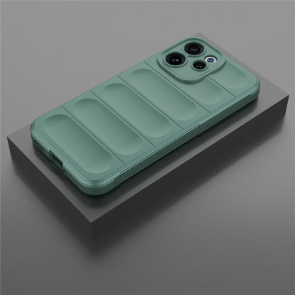 Cover til Oppo Reno15 FS / Reno15 F, Techsuit, Magic Shield, Grøn