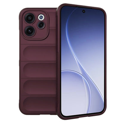 Cover til Oppo Reno15 FS / Reno15 F, Techsuit, Magic Shield, Vinrød