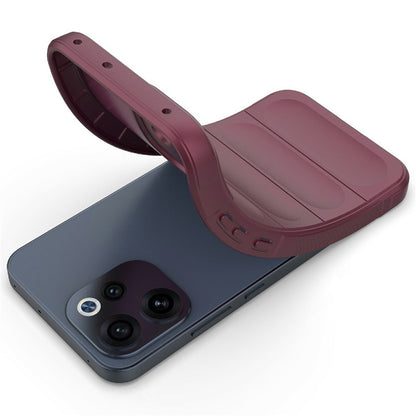 Cover til Oppo Reno15 FS / Reno15 F, Techsuit, Magic Shield, Vinrød