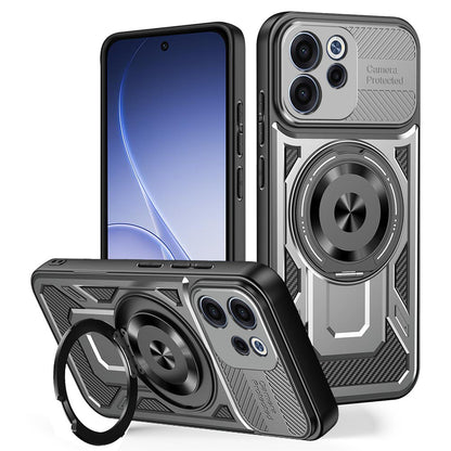 Cover til Oppo Reno15 FS / Reno15 F, Techsuit, RuggedCam, Grå